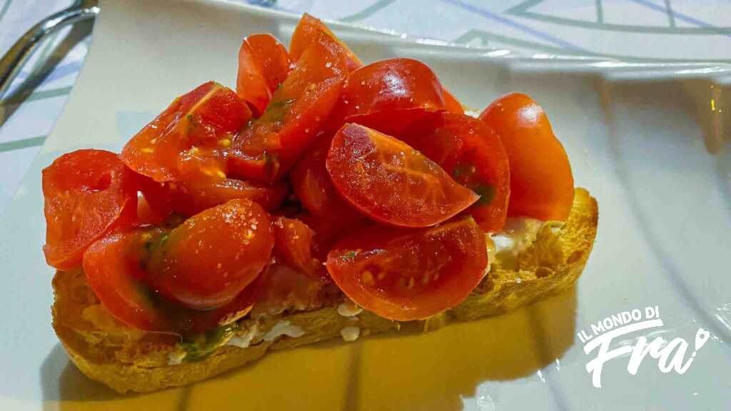 Bruschetta ristorante Clars Monza