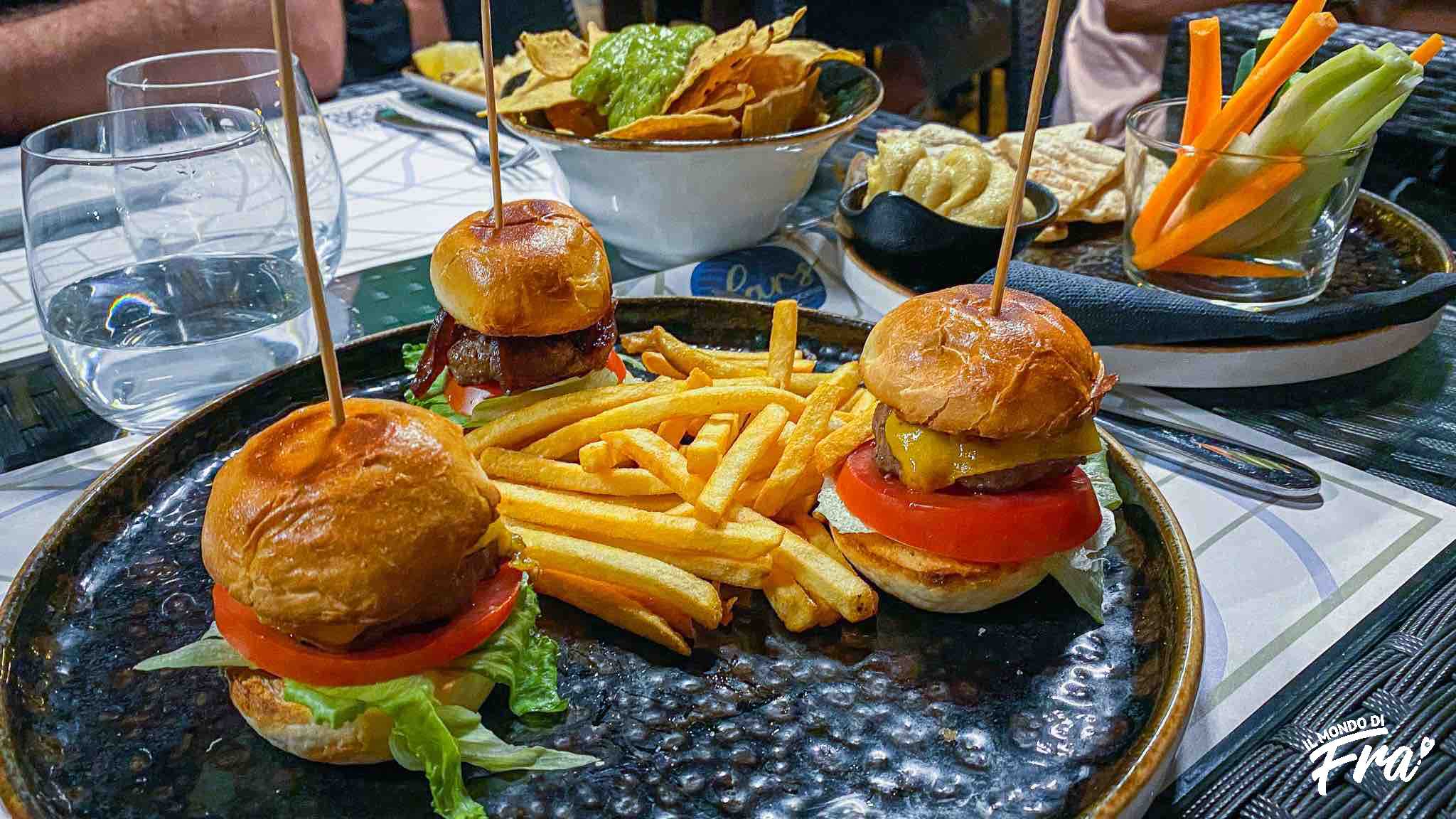 Mini burger ristorante Clars Monza