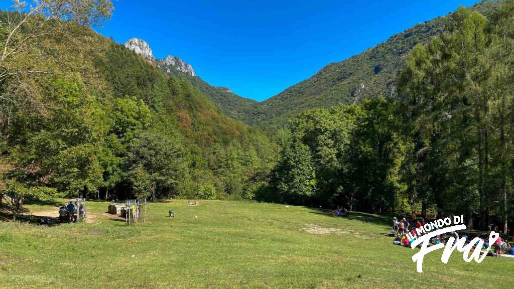 Area pic-nic a Prim'Alpe - Foresta regionale dei Corni di Canzo