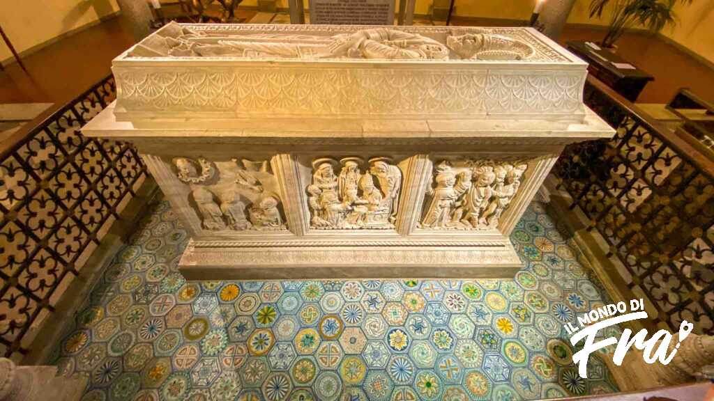 Sarcofago di San Colombano - Cripta Abbazia di San Colombano - Bobbio (PC)