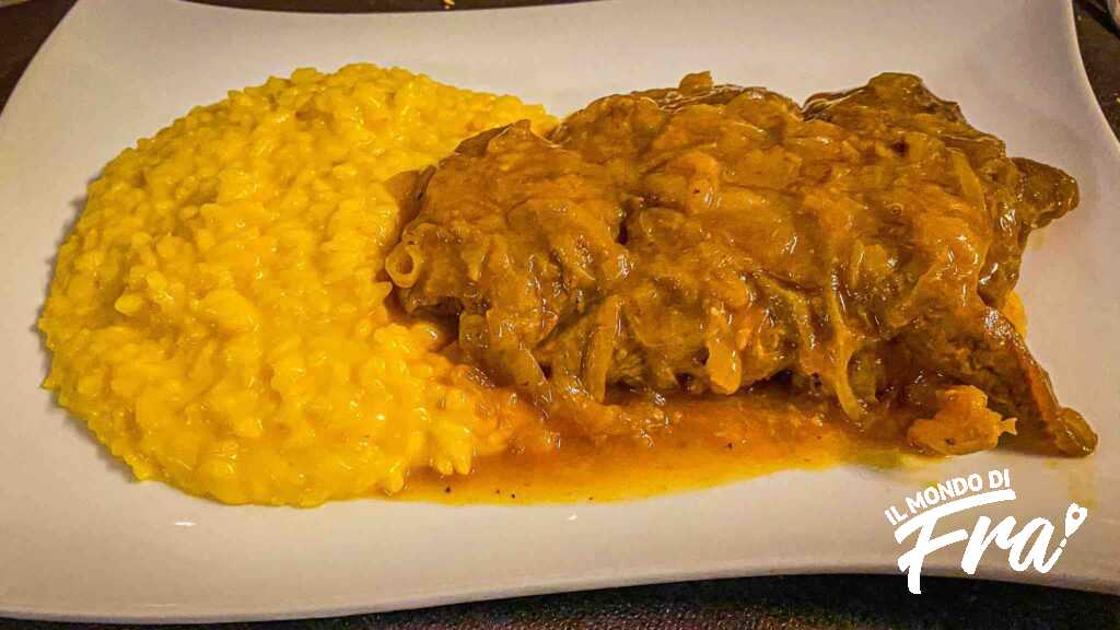 ossobuco di vitello con risotto allo zafferano - Il Feudo dei Sapori - Monza