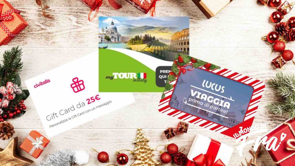 Gift card per esperienze da vivere in viaggio o prima ancora di partire