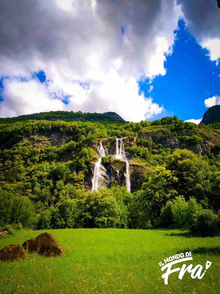 Cascate dell'Acquafraggia in estate - Piuro, Chiavenna - Lombardia