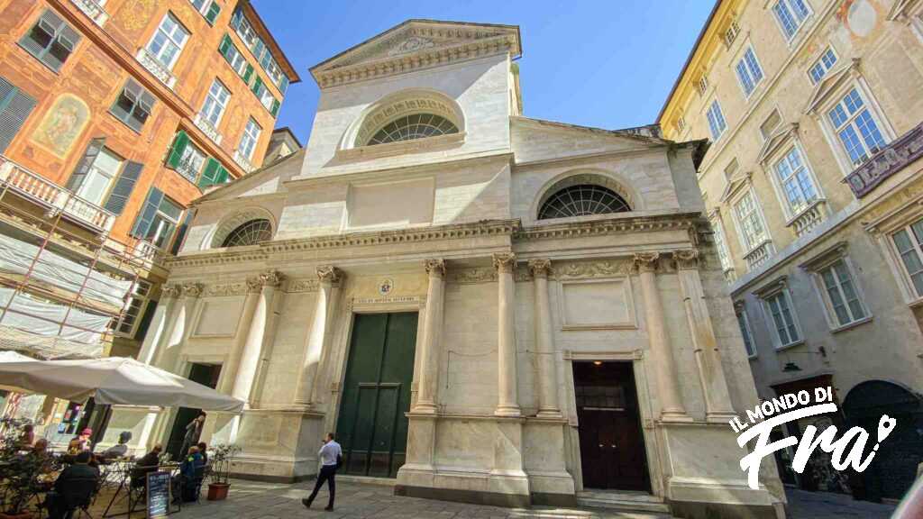 Facciata Basilica Santa Maria delle Vigne Genova
