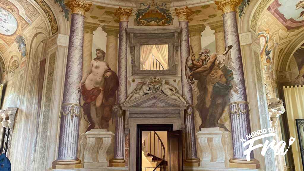 Affreschi divinità greche - Villa La Rotonda - Vicenza