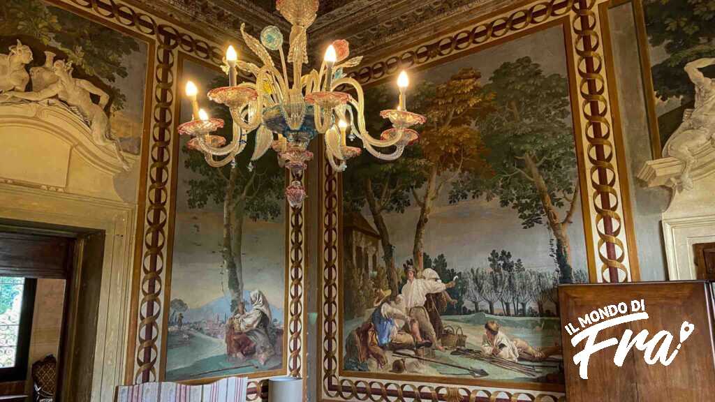 Affreschi Giandomenico Tiepolo - Foresteria Villa Valmarana ai Nani - Vicenza