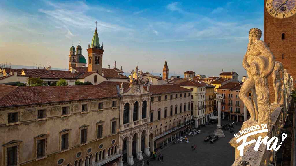 Piazza dei Signori dalla terrazza della Basilica Palladiana - Vicenza