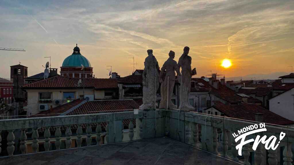 Tramonto dalla Basilica Palladiana - Vicenza - Veneto