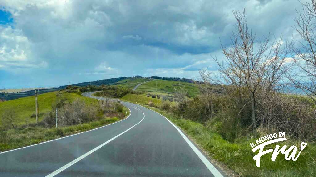 Val d'Orcia on the road - Toscana