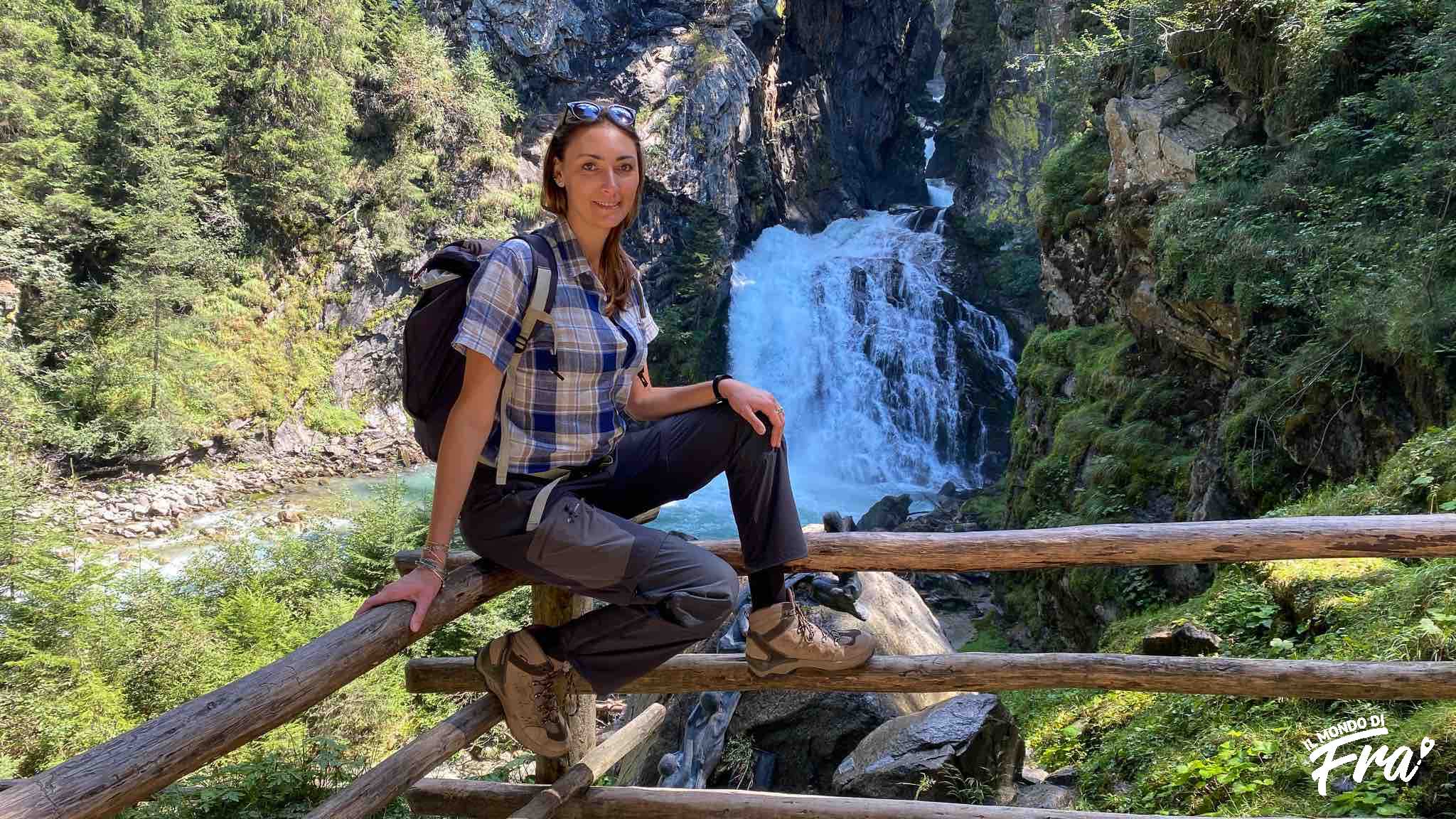 Sentiero delle cascate di Riva di Tures in Valle Aurina