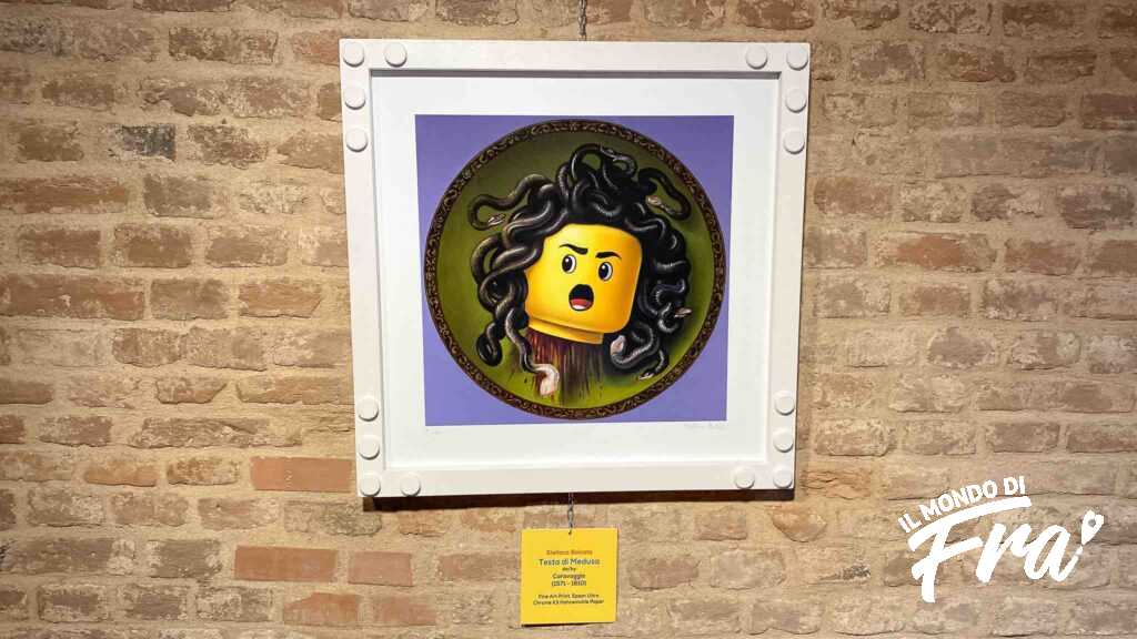 Medusa di Caravaggio - I love LEGO