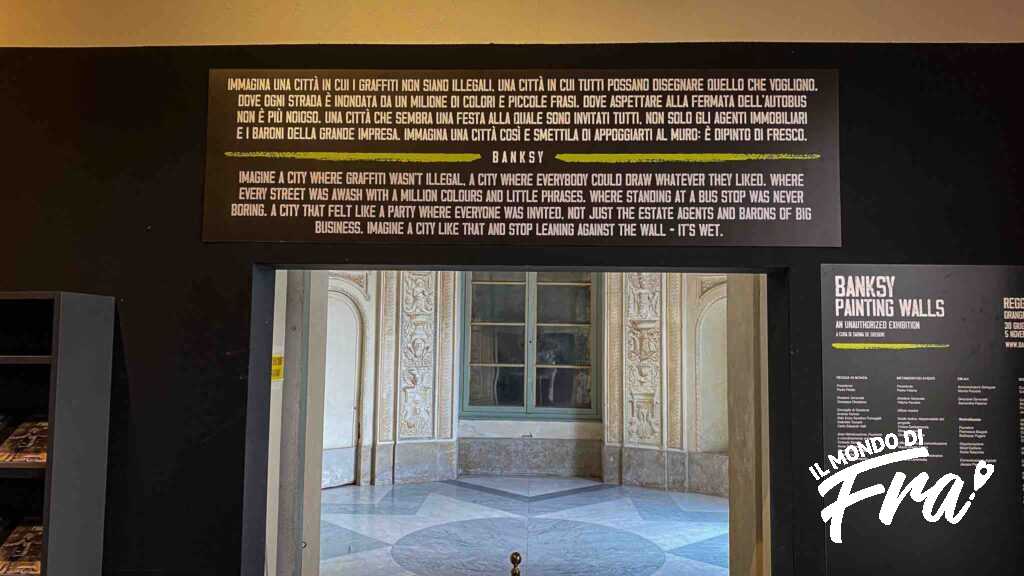 "Banksy. Painting Walls" in Villa Reale a Monza