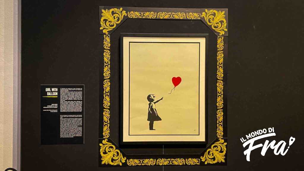 La ragazza con il palloncino di Banksy a Monza