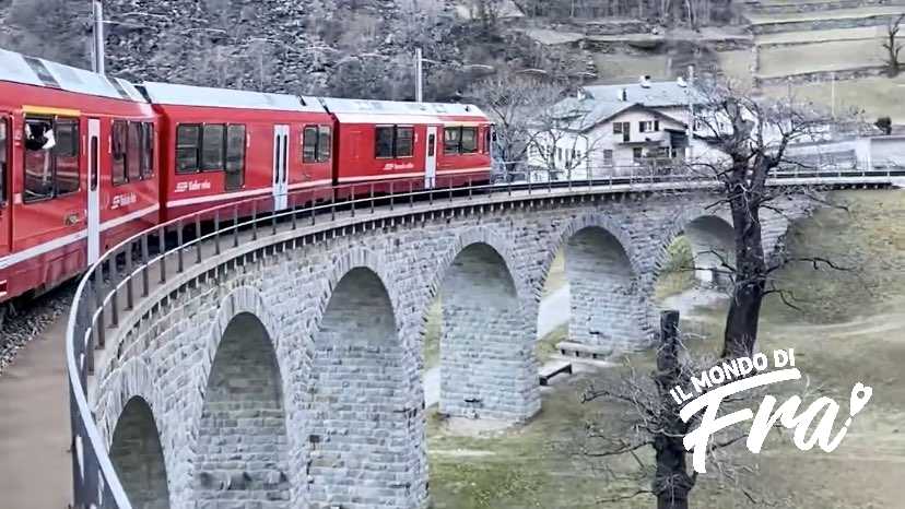 Trenino del Bernina - Viadotto di Brusio