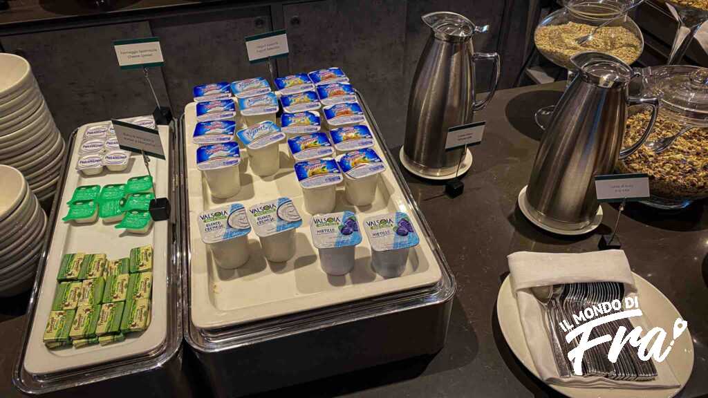 Prodotti senza lattosio al GHV Hotel Vicenza