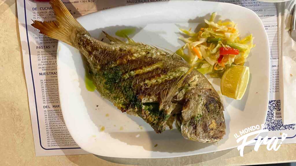 Dove mangiare pesce a Tenerife: ristorante Bajio a Puerto de la Cruz