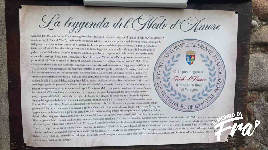 La leggenda del Nodo d'Amore di Valeggio sul Mincio