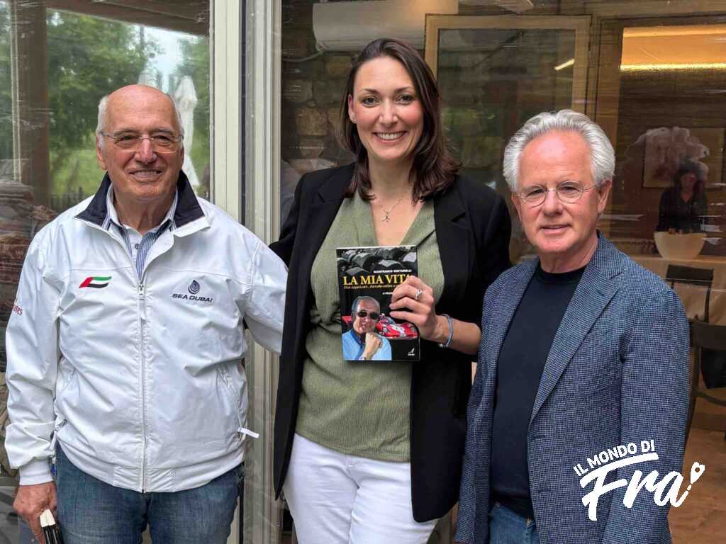 Gianfranco Venturelli, Francesca Galbiati e Horacio Pagani alla presentazione del libro “Gianfranco Venturelli. La mia vita tra supercar, barche veloci e cibi lenti” Gianfranco Venturelli, Francesca Galbiati e Horacio Pagani alla presentazione del libro “Gianfranco Venturelli. La mia vita tra supercar, barche veloci e cibi lenti”
